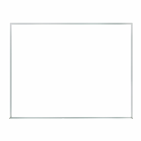 Pemberly Row 36.0" x 46.5" Silver Aluminum Frame Non-Magnetic Whiteboard