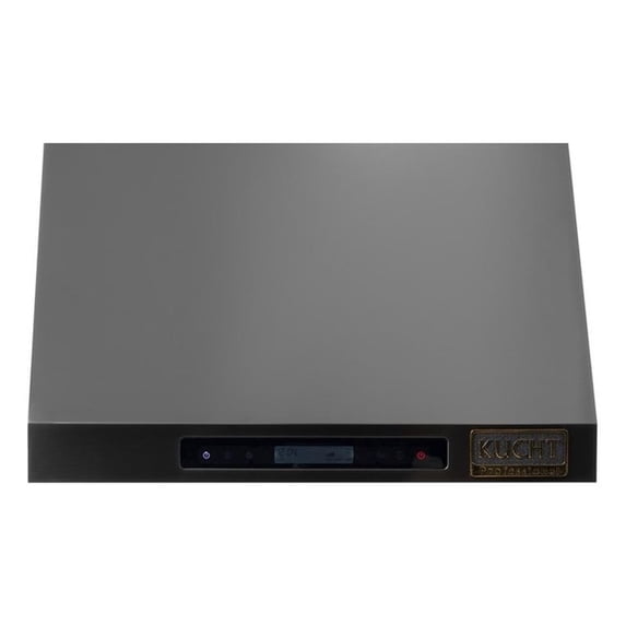 Pemberly Row 36" 900 CFM Under Cabinet Range Hood in Titanium Stainless Steel