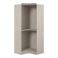 thumbnail image 1 of Pemberly Row 36" Corner Engineered Wood Closet Organizer in Linen White Oak, 1 of 8