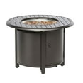 thumbnail image 1 of Pemberly Row 36" Round Gas Fire Pit with Burner Kit, 1 of 7