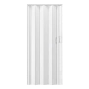 Pemberly Row 36" W Double Walled Foldable Heavy Duty Accordion Doors - White