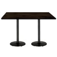thumbnail image 1 of Pemberly Row 36" x 72" Conference Table - Espresso - Black Base - Bistro, 1 of 1
