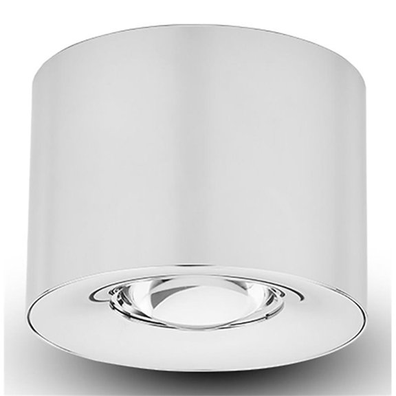 Pemberly Row 4.25" ETL Commercial Grade LED Surface Mounted Downlight in Chrome