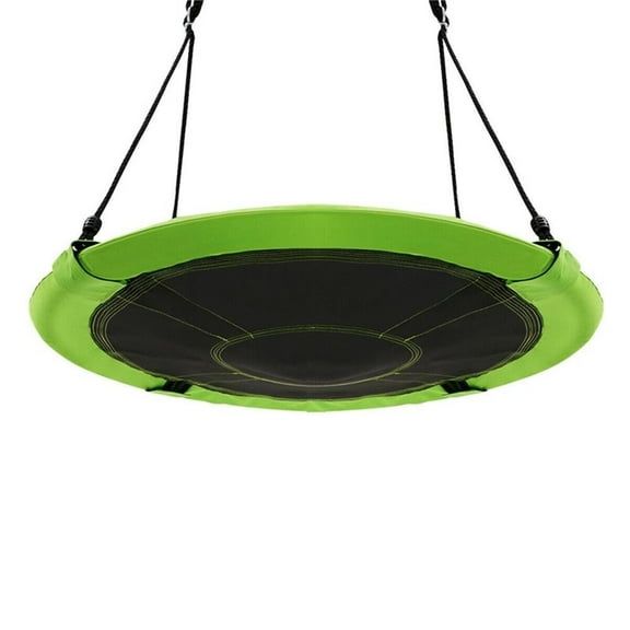 Pemberly Row 40" Flying Tree Swing Indoor Outdoor Play Set Swing Green
