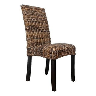 Anaya dining chair in rattan abaca sale