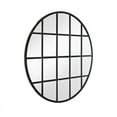 thumbnail image 1 of Pemberly Row 40" Round Beveled Window Mirror, 1 of 4
