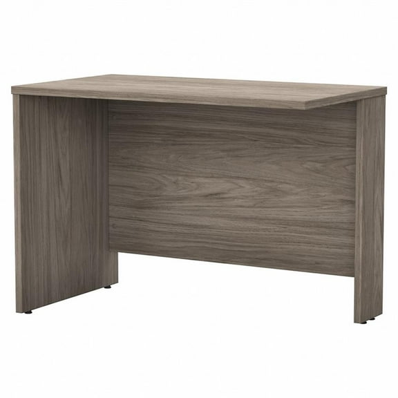 Pemberly Row 42W Desk Return in Modern Hickory - Engineered Wood