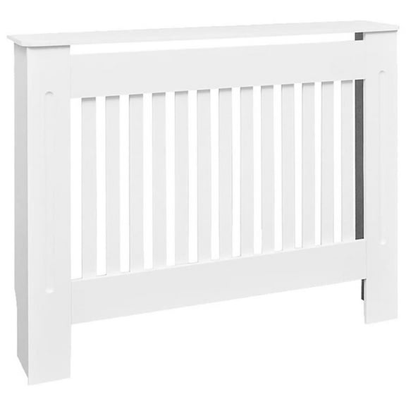 Pemberly Row 44.1" MDF Radiator Cover Heating Cabinet in White
