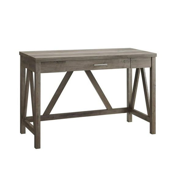 Pemberly Row 46" Computer Desk in Gray Wash