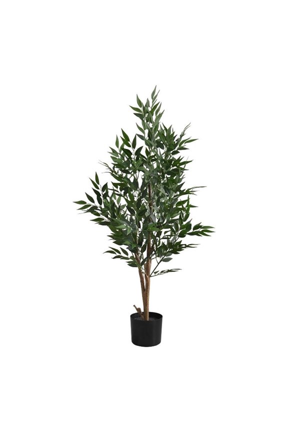 47" Tall Indoor Artificial Acacia Tree with 660 Silk Leaves