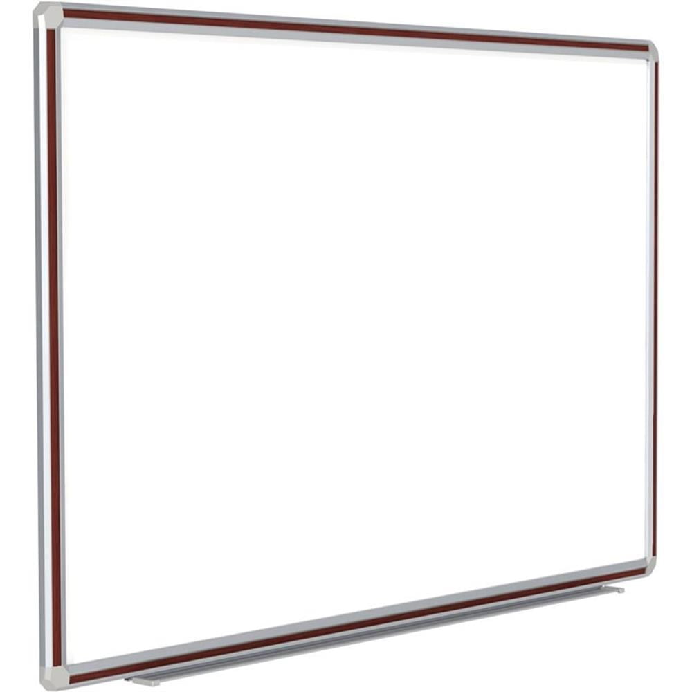 Pemberly Row 48"x72" Aluminum Frame Ceramic Magnetic Whiteboard