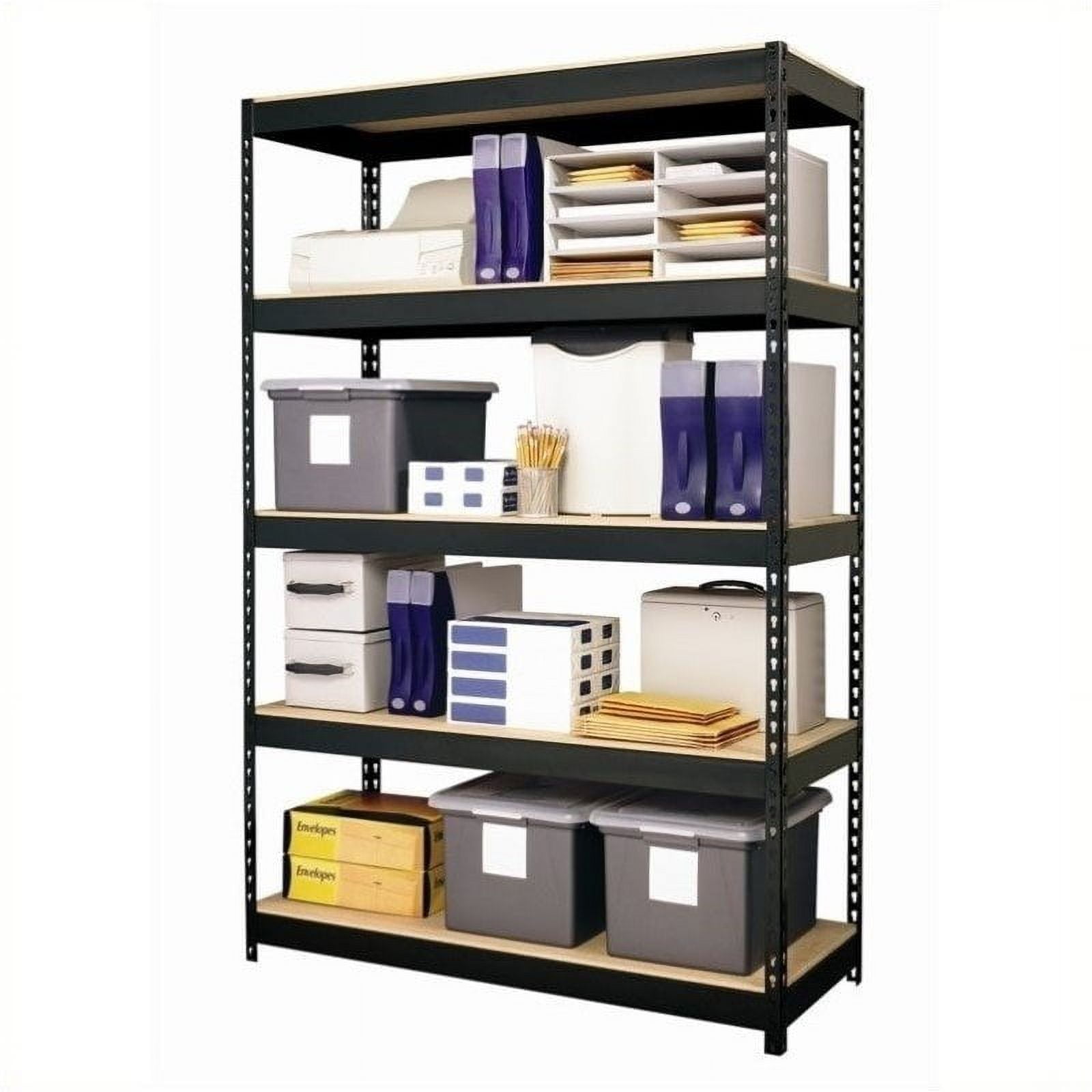 Pemberly Row 48x72 Heavy Duty 5 Shelf Storage Unit