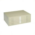 thumbnail image 1 of Pemberly Row 5 Drawer Metal Flat Files Cabinet for 24" x 36" Documents in Tropic Sand, 1 of 3