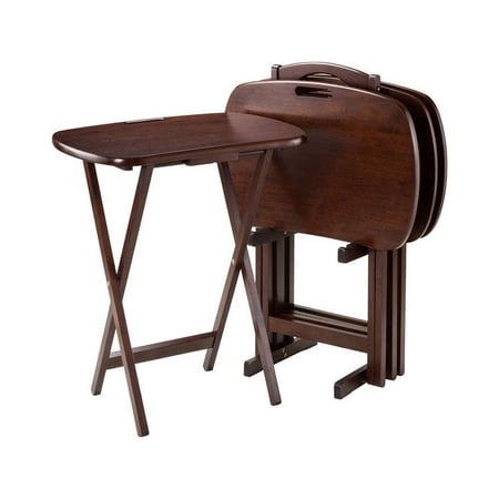Pemberly Row 5 Piece Snack Table Set