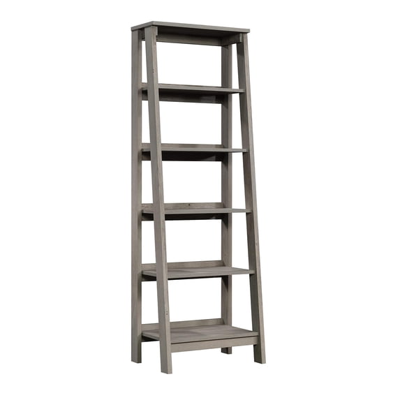 Pemberly Row 5 Shelf Bookcase in Jamocha Wood