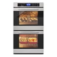 thumbnail image 1 of Pemberly Row 5 cu. ft. Stainless-Steel Premium Convection Double-Unit Wall Oven., 1 of 17