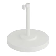 Pemberly Row 50 lbs Base for Patio Umbrella in White