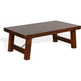 thumbnail image 1 of Pemberly Row 52" Farmhouse Wood Coffee Table in Medium Brown, 1 of 9