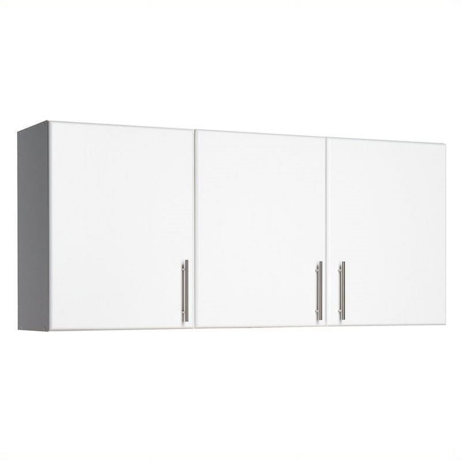Pemberly Row 54" Wall Cabinet with 3 doors in White