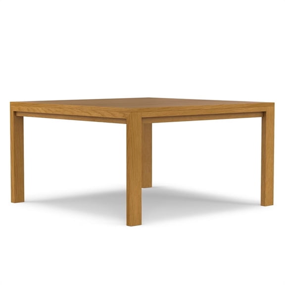 Pemberly Row 54 x 54 Square Dining Table in Oak Veneer