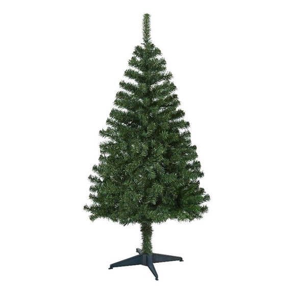Pemberly Row 5ft Northern Tip Pine Artificial Green Christmas Tree in Green
