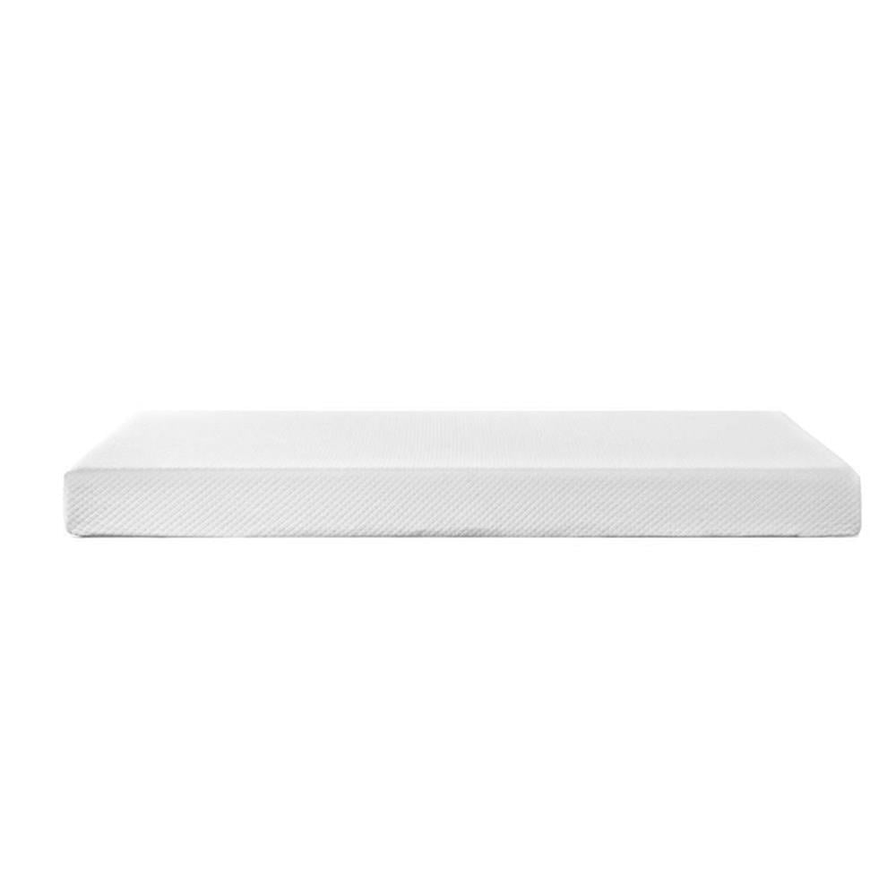 Pemberly Row 6" Modern Memory Foam Narrow Twin Mattress in White