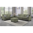 thumbnail image 1 of Pemberly Row 6 PCS Corduroy Flexible Combination Olive Sectional Living Room Set, 1 of 11