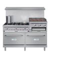 thumbnail image 1 of Pemberly Row 60" 6 Burner Natural Gas Range with 24" Griddle & Broiler, 1 of 6
