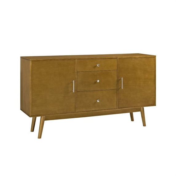 Pemberly Row 60" TV Console in Acorn