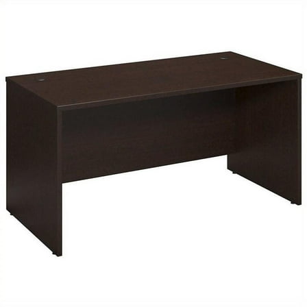 Pemberly Row 60W x 30D Desk Shell in Mocha Cherry - Engineered Wood