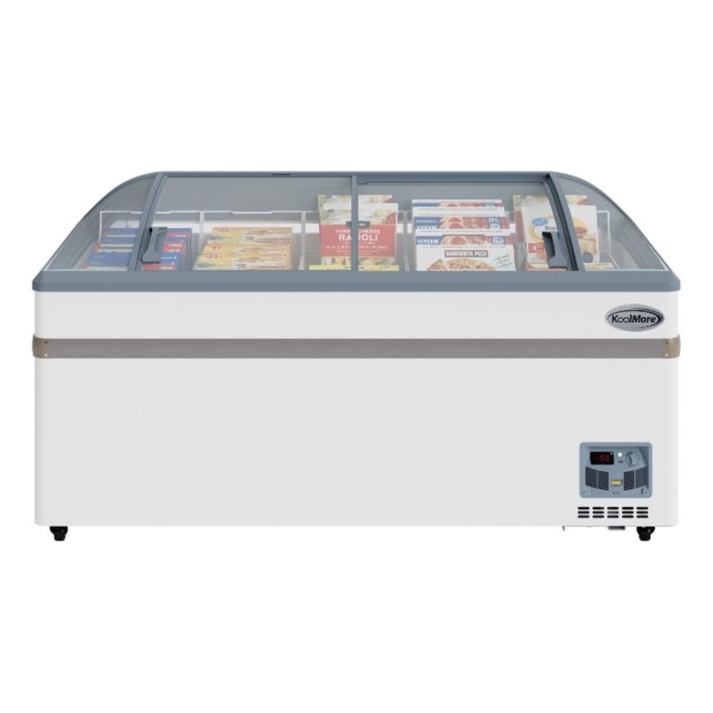 Pemberly Row 65" Manual Defrost Island Chest Freezer 16 cu. ft. Capacity