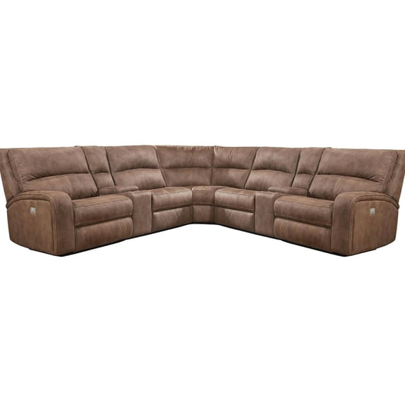 Pemberly Row 7 Piece Power Reclining Adjustable Headrests Sectional