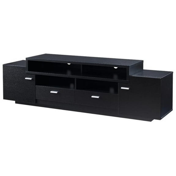 Pemberly Row 72" TV Stand in Black