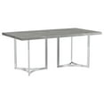 thumbnail image 1 of Pemberly Row 72-inch Rectangular Engineered Wood Dining Table in Gray, 1 of 11