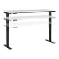 thumbnail image 1 of Pemberly Row 72W x 30D Height Adjustable Standing Desk - Engineered Wood, 1 of 12