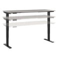 thumbnail image 1 of Pemberly Row 72W x 30D Height Adjustable Standing Desk - Engineered Wood, 1 of 12