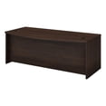 thumbnail image 1 of Pemberly Row 72W x 36D Bow Front Desk in Black Walnut - Engineered Wood, 1 of 7