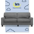 thumbnail image 1 of Pemberly Row 78" Track Arm Sofa with Removable Covers Dark Gray, 1 of 17