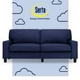 thumbnail image 1 of Pemberly Row 78" Track Arm Sofa with Removable Covers Navy Blue, 1 of 17