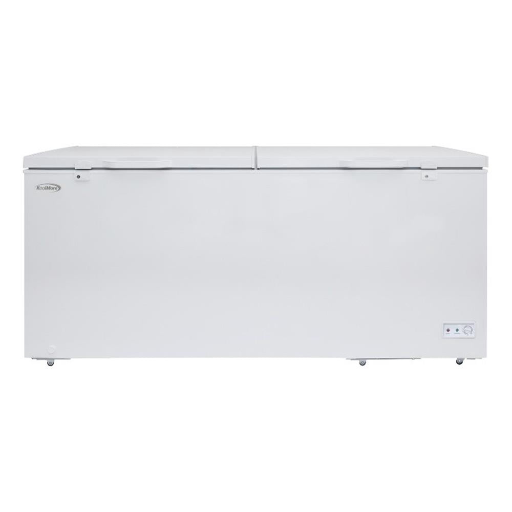 Pemberly Row 79" Commercial Chest Freezer 30 cu. ft. in White
