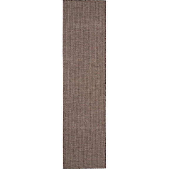 Pemberly Row 8' Runner Natural Fabric Modern Area Rug (8' Runner)