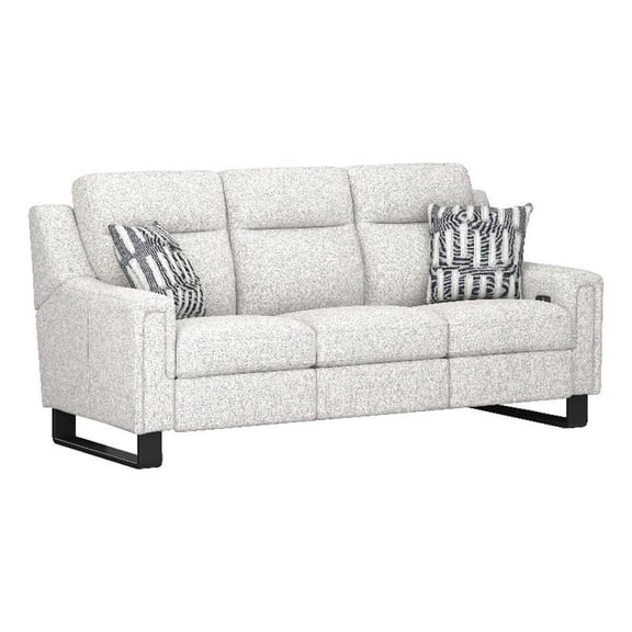 Pemberly Row 83" Dual Power Reclining Sofa with Drop-Down Table & USB Storage