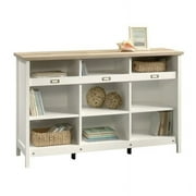Pemberly Row 9 Cubby Bookcase in Soft White