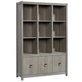 thumbnail image 1 of Pemberly Row 9-Cube Coastal Engineered Wood Bookcase in Mystic Oak, 1 of 15