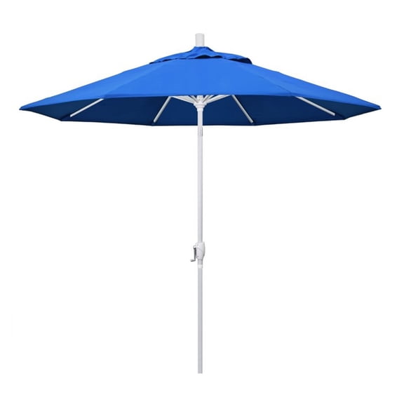Pemberly Row 9' Patio Umbrella in Royal Blue
