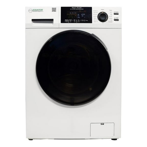 Pemberly Row All-in-One Washer Dryer VENTED-DRY FASTER than Condense 15lb 110V