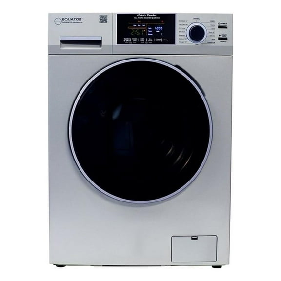 Pemberly Row All-in-One Washer Dryer VENTED-DRY FASTER than Condense 15lb 110V