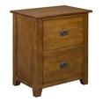 thumbnail image 1 of Pemberly Row Arts and Crafts 25" 2-Drawer Wood File Cabinet in Cherry, 1 of 4