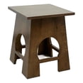 thumbnail image 1 of Pemberly Row Arts and Crafts / Mission Taboret End Table - Walnut, 1 of 3