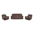 thumbnail image 1 of Pemberly Row Autumn Umber Power Reclining Sofa and 2 Recliners, 1 of 4
